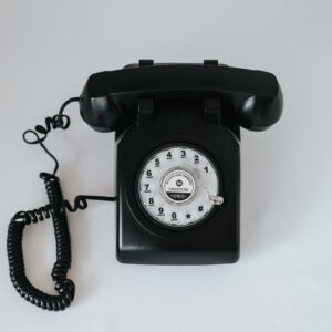 Black Phone Guest Book Rental